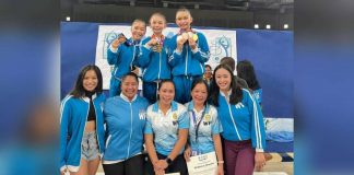 Some of the Negros Occidental-based gymnasts along with their coaches and some former athletes. CONTRIBUTED PHOTO