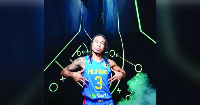 sports newsome_superimposed Chris Newsome was the last cut from the Gilas Pilipinas pool ahead of the 2023 FIBA Basketball World Cup. PHOTO COURTESY OF FIBA