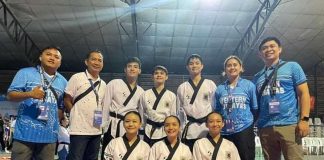 Some of the members of the Western Visayas taekwondo team. PHOTO COURTESY OF DENMARK PINGGOL