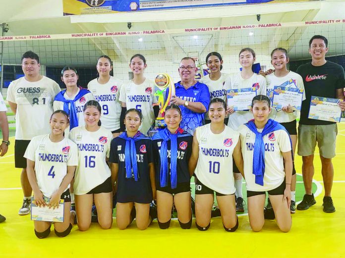 sports_bacolod_resized Members of the Bacolod Tay Tung High School Thunderbolts team. PHOTO COURTESY OF JOSE MONTALBO