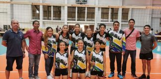 Guimaras State University volleyball team. CONTRIBUTED PHOTO