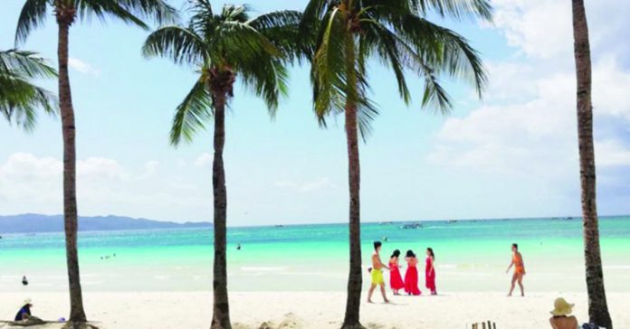tourist_receipts_resized Boracay Island’s tourist arrivals for July 2023 reached 207,696. PHOTO COURTESY OF PNA
