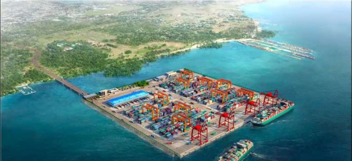 transport_projects_resized An artist’s rendition of the New Cebu International Container Port on a 25-hectare reclaimed area in Barangay Tayud, Consolacion town. CPA PHOTO