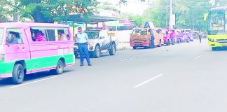 Bacolod City Traffic Authority personnel aided the Land Transportation Office inspect and apprehend "colorum" public utility jeepneys beginning Monday, Sept. 11. BTAO FACEBOOK