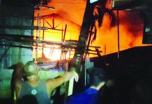 120 fire-prone areas in Bacolod — BFP The Bureau of Fire Protection has identified 120 fire-prone areas in Bacolod City. Photo shows the Sept. 9 fire in Barangay 7, displacing hundreds of residents. DRRMO BACOLOD CITY