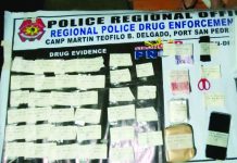 4 nabbed for ‘shabu’ Four drug suspects yielded over half a million pesos of suspected shabu in Barangay Rizal Pala-pala lI, Iloilo City Proper on Saturday afternoon. RPDEU-6 PHOTOFour drug suspects yielded over half a million pesos of suspected shabu in Barangay Rizal Pala-pala lI, Iloilo City Proper on Saturday afternoon. RPDEU-6 PHOTO