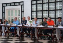 Augmentation forces eyed in election ‘hotspots’ Negros Occidental’s Gov. Eugenio Jose Lacson (6th from left) leads the Regional Peace and Order Council meeting on Wednesday, Sept. 13, at the Casa Real de Iloilo in Iloilo City BALITA HALIN SA KAPITOLYO FB PHOTO