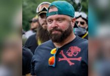 US Army veteran Joe Biggs, 38, was an “instigator” of the storming of the US Congress on Jan. 6, 2021, prosecutors say. GETTY IMAGES