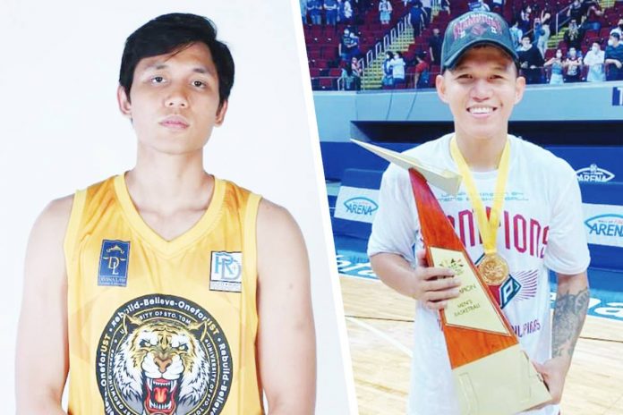 abadiano (Left) Capiznon Christian Manaytay of the University of Santo Tomas Growling Tigers/FACEBOOK PHOTO, (Right) Ilonggo Gerry Abadiano of the University of the Philippines Fighting Maroons/FACEBOOK PHOTO.