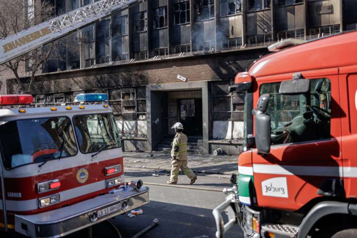 Building fire in South Africa leaves 64 dead