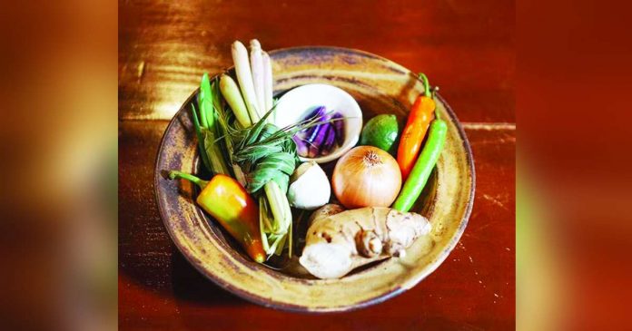 entrep summit.JPG_superimposed Healthy herbs and spices used for cooking Halal dishes from Babu Kwan restaurant in Cagayan de Oro City. PHOTO COURTESY OF THE DEPARTMENT OF TOURISM
