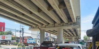 Third-party consulting firm Abinales Associates Engineers + Consultants recommended the demolition of the pans or superstructures above piers 4, 5 and 6 of the Ungka flyover to make way for repairs, according to the Department of Public Works and Highways Region 6. PN PHOTO