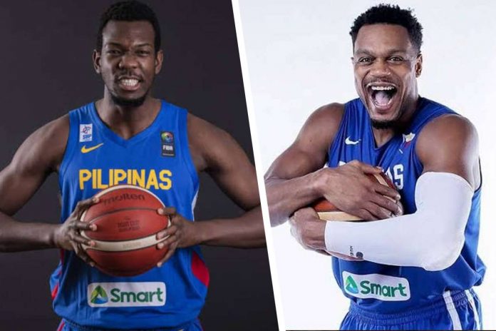 kouame-brownlee Angelo Kouame and Justin Brownlee. FIBA PHOTOS
