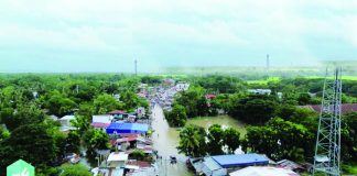 Murky floodwaters submerge Barangay Dongsol, Pototan, Iloilo following days of heavy rains due to inclement weather. T4 VLOG FACEBOOK VIA MDRRMC- POTOTAN PHOTO