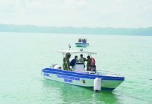 2 new speed boats seen to bolster drive vs illegal fishing A sea trial for the two new speed boats of the Iloilo Provincial Bantay Dagat Task Force was conducted at the Philippine Coast Guard station in Barangay Loboc, La Paz, Iloilo City and the Iloilo Strait on Sept. 12. BALITA HALIN SA KAPITOLYO PHOTO
