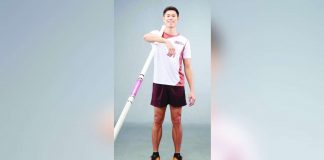 Filipino pole vaulter Ernest John Obiena captured his second gold medal of the week in Germany. PHOTO FROM EJ OBIENA FACEBOOK PAGE