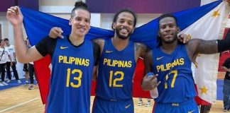 Marcio Lassiter, Chris Ross and Jaymar Perez are added to the Gilas Pilipinas team bound for the 19th Asian Games. PHOTO COURTESY OF ONE SPORTS
