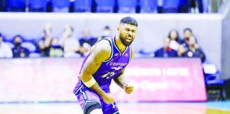 Maverick Ahanmisi became an unrestricted free agent after not being signed by Converge FiberXers upon the expiration of his contract on June 7, 2023. PBA PHOTO