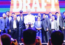 Luis Villegas and Keith Datu were selected by the Rain or Shine Elasto Painters during the PBA Season 48 Rookie Draft last Sunday. PBA PHOTO