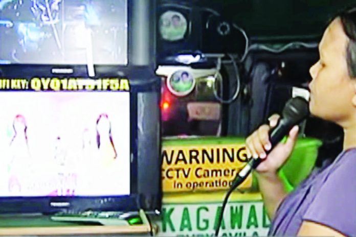 The use of videoke and sound amplifying devices beyond 10 p.m. and without permit is prohibited in Guimaras Province. ABS-CBN PHOTO