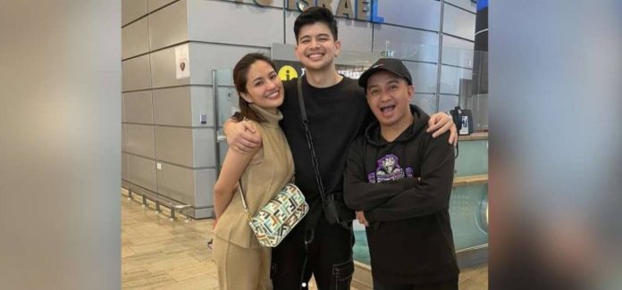 GMA artists_superimposed Julie Ann San Joe, Rayver Cruz and Boobay. GMA SPARKLE/INSTAGRAM PHOTO