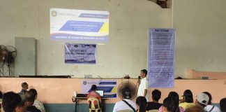 Candidates for the barangay and Sangguniang Kabataan elections join a unity walk and covenant signing, followed by a Commission on Elections briefing on Saturday, Oct. 14. NUEVA VALENCIA MPS FACEBOOK