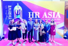 Universal Robina Corp. Philippines was certified as the “best place to work for” after a comprehensive two-week employee survey that scrutinized various areas of the work environment, including leadership, human resources practices and personal growth opportunities.