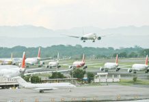 Higher airfares seen in November as fuel surcharge level hiked The Civil Aeronautics Board says passenger and cargo fuel surcharge for domestic and international flights was set at Level 7 for the Nov. 1 to 30, 2023 period. RAOUL ESPERAS FILE PHOTO/ABS-CBN NEWS