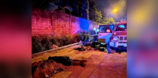Three armed suspects of a robbery in Talisay City, Negros Occidental fell in a dragnet operation of the Bacolod City Police Office on Thursday night, Oct. 5. BCPO PHOTO