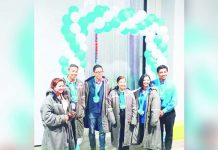 (From left) Ma. Cleofe Bonete of Glacier Panay; John Aloysius Bernas, chairman of Cold Front; Arturo C. Yan, president of Glacier Megafridge lnc.; Roxas City’s Vice Mayor Teresa Almalbis; Jen Gonzales Lao, VP of Cold Front; and Emilio Gonzales Lao, president of Cold Front