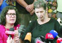Peace activist Yocheved Lifschitz, 85, says she was beaten, but otherwise treated humanely. BBC