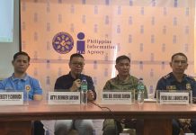 ‘Kontra Bigay’ campaign vs vote-buying, vote-selling (From left) Iloilo City Police Office director Colonel Joeresty P. Coronica; Provincial Election Supervisor and concurrent City Election Officer, Atty. Reinier Layson; Philippine Army’s 301st Infantry Brigade commander Brigadier General Michael Samson; and Police Lieutenant Colonel Orly Gabinete, Deputy Provincial Director for Administration of Iloilo Provincial Police Office join a press conference at the Philippine Information Agency-Iloilo office on Tuesday, Oct. 17. IME SORNITO/PN