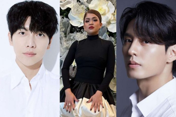 melai_movie_resized (From left) Lee Seung-gi, Melai Cantiveros and Do Ji-han. @BYHUMANMADE, @MRANDMRSFRANCISCO, @DOJIHAN/IG PHOTOS