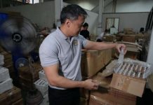 390K perfume bottles with P604M in tax liability seized Bureau of Internal Revenue (BIR) commissioner Romeo Lumagui Jr. leads the nationwide raid of excisable perfume and toilet water products on Sept. 27 and 28. BIR seized almost 400,000 bottles of perfume and toilet water from over 400 firms with P604.3 million in tax liabilities. BIR PHOTO