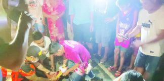 A motorcycle driver was hurt in a collision with a sports utility vehicle in Barangay Sido, Sibalom, on Monday night, Oct. 23. Antique Police Provincial Office data showed there were over 400 road crashes in the province so far this year. JOHN JAYSON GRAFANE SAPA/BRIGADA SAN JOSE-ANTIQUE