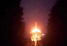 Russia says it rehearsed ‘massive’ nuclear strike A still image from a video released by the Russian defence ministry shows a Yars intercontinental ballistic missile. REUTERS