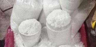 The Philippine Council of Agriculture and Fisheries is hopeful Antique could help supply salt with more people engaging in the production. Photo shows salt sold in a local market in Antique. PNA PHOTO BY ANNABEL CONSUELO J. PETINGLAY