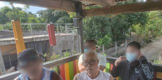 Bienvenido Berja Jr. (center), father of one of the police recruitment scam victims. MAE SINGUAY/PN
