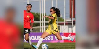 Shelah Mae Cadag was one of the goal scorers for Kaya Futbol Club-Iloilo women’s team in their semifinals win over De La Salle University Lady Archers. PHOTO COURTESY OF KAYA-ILOILO