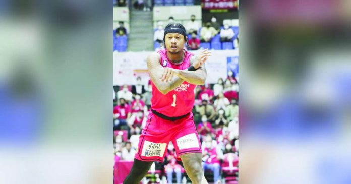 sports parks_superimposed Bobby Ray Parks Jr. scored 10 points in Nagoya Diamond Dolphins’ win over Sunrockers Shibuya. PHOTO COURTESY OF JAPAN B.LEAGUE