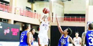 Anjo Caram is set for an Iloilo City homecoming as Meralco Bolts faces Magnolia Chicken Timplados Hotshots in an out-of-town game of the 2023-2024 PBA Commissioner’s Cup. PBA PHOTO