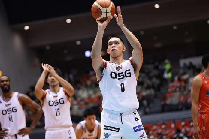 Ferdinand “Thirdy” Ravena III plays for the San-en NeoPhoenix in the Japan B.League Division 1. PHOTO COURTESY OF SAN-EN NEOPHOENIX