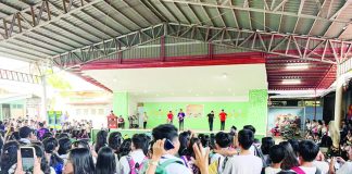 The Department of Health is capacitating teachers in detecting signs of mental health concerns, such as behavioral changes and academic performance. Photo shows students of Alimodian National Comprehensive High School during the recent celebration of World Teachers’ Day. ALIMODIAN NATIONAL COMPREHENSIVE HIGH SCHOOL PHOTO