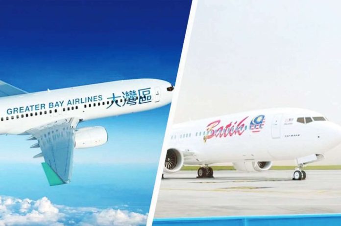 2_new_airlines.JPG_resized Greater Bay Airlines and Batik Air. HANDOUT PHOTO