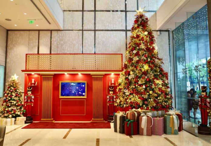 Ascott BGC Christmas Tree Landscape Ascott Bonifacio Global City Manila’s Nutcracker themed Christmas Tree
