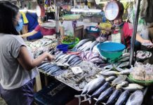 The Bangko Sentral ng Pilipinas has projected the rate of price increases to post a slower inflation rate of between 5.1 percent and 5.9 percent for October from 6.1 percent in September amid an increase in the prices of electricity, liquefied petroleum gas, fruits, fish, and minimum jeepney fare. These upticks are, however, seen to be countered by the lower prices of rice, meat, vegetables, and petroleum products. PNA FILE PHOTO