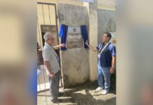 Gov. Arthur Defensor Jr. leads the blessing, inauguration and unveiling of the marker of the Balay Pagbag-o for children in conflict with the law at Ramon Tabiana Memorial District Hospital compound in Cabatuan, Iloilo. BALITA HALIN SA KAPITOLYO PHOTOS