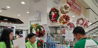 Personnel of the Department of Trade and Industry in Antique recently inspected establishments selling electric lights for the holidays. DTI-ANTIQUE FACEBOOK PAGE