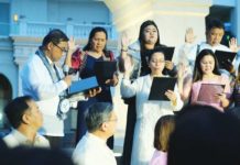 DOST’s newly-installed provincial directors take oath during 2023 NSTW Department of Science and Technology (DOST) Secretary Renato U. Solidum Jr. administers the oath of office of the newly-installed DOST provincial directors.