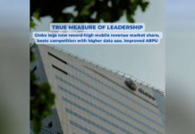 True measure of leadership; Globe logs new record-high mobile revenue market share, bests competition with higher data use, improved ARPU